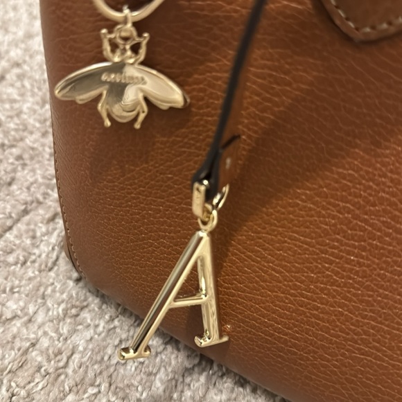 Aspinal London Tote Bag in Tan Pebble Leather - Like New! - Picture 5 of 13